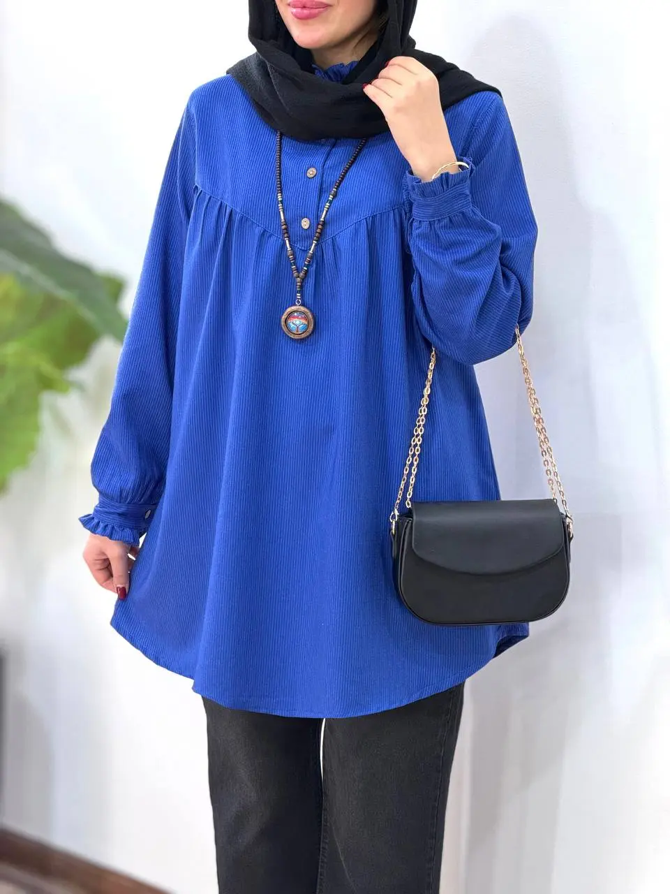 مانتو یقه چین آیسو ماهلین